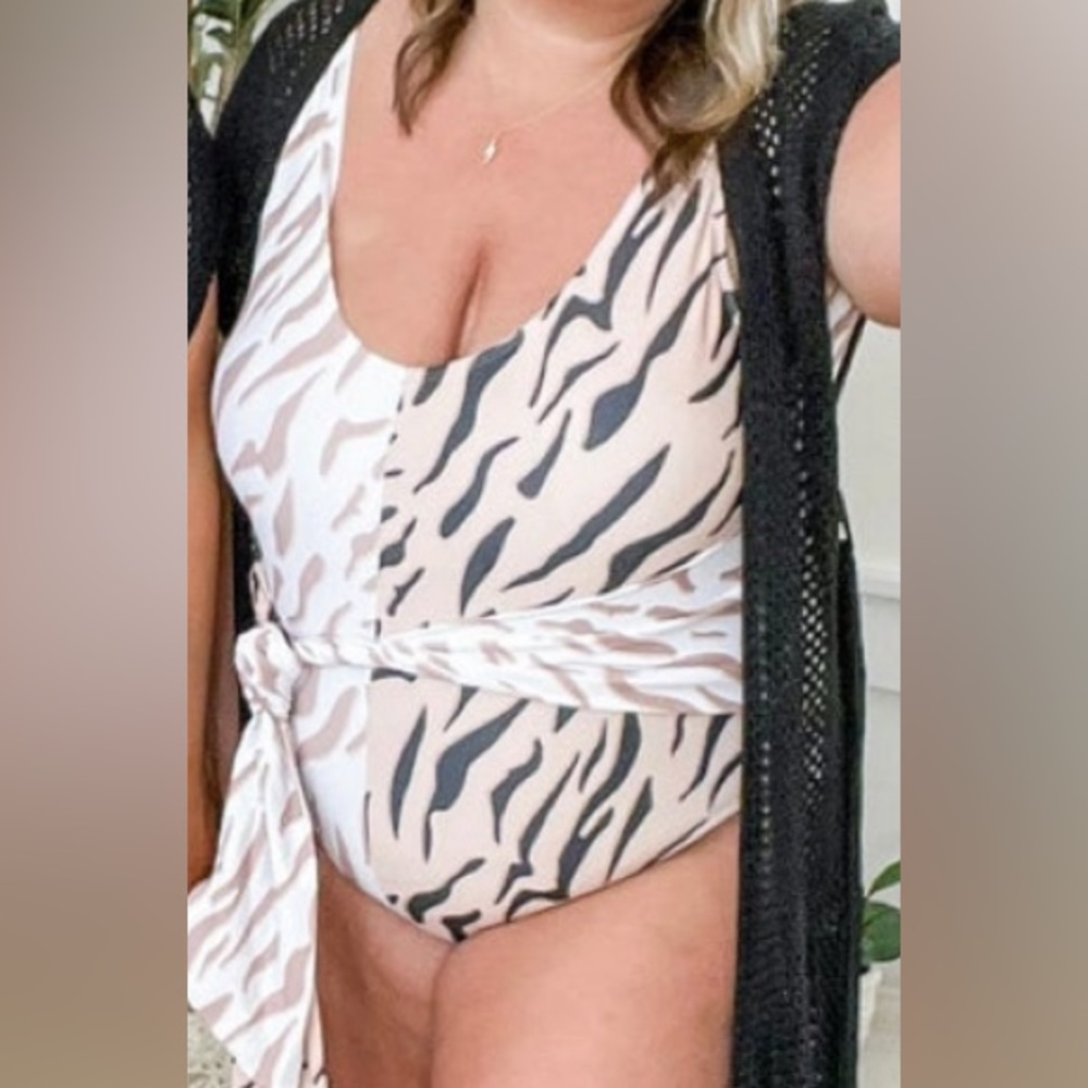 Into the Wild One piece swimsuit